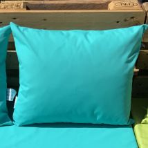 Homemaison - Housse de coussin extérieur Turquoise 50x60 cm