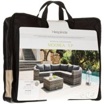 Hesperide - Housse de coussin pour salon Mooréa 5 places savana en polyester - Hespéride