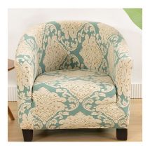 Serbia - Modèle principal 1 Housse de Fauteuil Cabriolet 1 Place,Housse de Fauteuil Crapaud Extensible Chesterfield,Housse Fauteuil Salon Club il