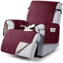 Aorsher - Housse de fauteuil inclinable 100 % étanche, housses antidérapantes pour fauteuil inclinable avec poche, housse de chaise inclinable