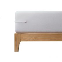 Housse de matelas en coton élastique jusqu'à 25 cm d'épaisseur 105 cm