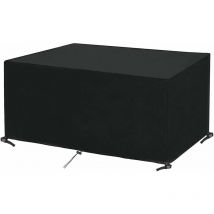 Housse rectangulaire pour meubles de jardin, housse de table de jardin en tissu Oxford imperméable et résistante à l'hiver, bâche de protection pour