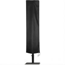 Fitags - Housse de parasol, 210D Oxford étanche (240x57x57cm) Noir-1pc