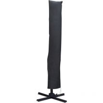 Acaza - Housse pour parasol flottant ou grand parasol de 250 cm de long - Housse de protection - Gris foncé
