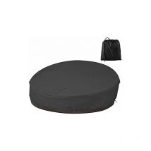 Jalleria - Housse de Protection Canapé-lit Rond Jardin Imperméable, Couverture de Lit de Jardin Rond Salon Exterieur Oxford 210D,Anti-UV et