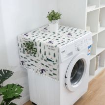Memkey - Housse De Protection, Couvercle Anti-poussière Polyvalent, Housse De Protection avec Poches De Rangement Latérales pour Lave-Linge