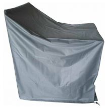 Proloisirs - Housse de protection pour sièges empilables - 87 x 120 cm - Gris