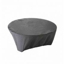 Green Club - Housse de protection imperméable pour brasero Haute Qualité polyester doublée pvc d 60 x h 30 cm couleur Anthracite