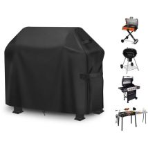 Housse de protection pour barbecue Bache Résistante 210D L.147 x l.61 x H.122 cm pour Weber,Brinkmann,Char Broil etc