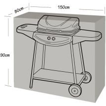 Housse de protection pour barbecue et plancha 150x80x90cm Werka Pro