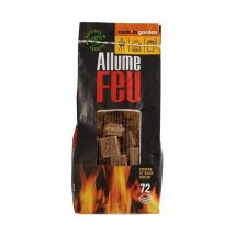 Cubes allume-feu pour barbecue ou cheminée x 72