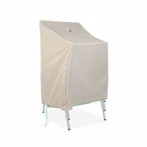 Housse de protection pour chaises de jardin taupe