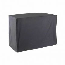 Green Club - Housse De Protection pour chariot plancha Haute Qualité polyester l 120 x l 60 x h 90 cm couleur anthracite