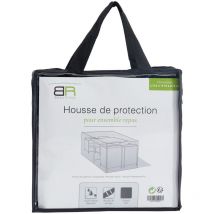 Housse de protection pour ensemble repas 4 places noir