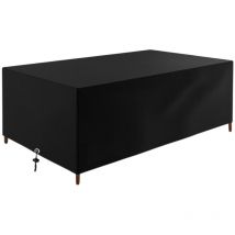 Tonchean - Housse de protection pour meubles de jardin, protection pour meubles de jardin, tissu Oxford imperméable, bâche de protection uv avec
