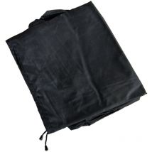 Décoshop26 - Housse de protection pour mobilier de jardin 68x85x100 cm en plastique hydrofuge noir 100002890