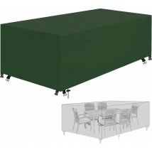 S-giant Housse de protection pour mobilier de jardin en tissu Oxford 420D, imperméable, avec cordons de serrage et boucles de