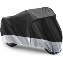Sinbinta - Housse de Protection pour Moto Housse de Moto Couverture Imperméable Housse de Protection pour Moto Exterieur en pour Moto,Contre la