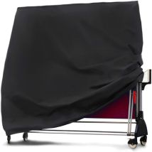 Fuienko - Housse de Protection pour Table de Ping-Pong 210D Oxford 165x70x185cm Noir