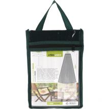 Progarden - Housse de protection pour parasol de jardin, peva, vert foncé