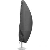 Green Club - Housse de protection pour parasol déporté haute qualité polyester h 185 cm x diam 40 cm couleur Anthracite