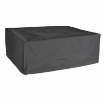 Green Club - Housse De Protection pour plancha à poser Haute Qualité polyester l 75 x l 60 x h 25 cm couleur anthracite