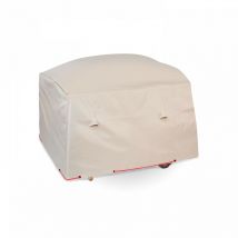 Cov'up - Housse pour barbecue plancha polyester taupe 102x46x92 cm