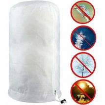 Housse de Protection pour Plantes d'Hiver, Housse d'Hivernage pour Plantes de Jardin Réutilisable,Housse Hivernage Plante avec Fermeture Éclair et