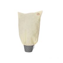 Housse de protection pour plantes pot fleurs fermeture éclair jardin résistant au gel bâche de protection voile d'hivernage – au choix 0.6x0.8 m