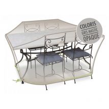 Housse de protection pour ensemble table + chaises Cover Line Jardiline - 190 x 120 x 70 cm