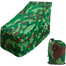Housse de protection pour souffleuse à neige d'extérieur - Tissu Oxford 210D - Robuste et imperméable - Grande taille universelle