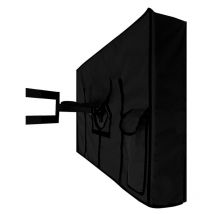 Lifcausal - Housse de protection pour téléviseur d'extérieur 65' - 70' - Étanche à la poussière - Protection pour télécommande - Housse inférieure