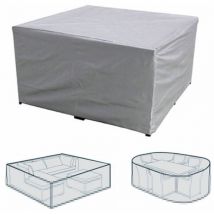 Lablanc - Housse de protection rectangulaire pour meubles de jardin, en polyester, imperméable, anti-poussière, anti-UV, pour chaise ou table de