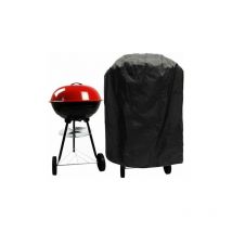 Housse de protection ronde pour barbecue - Résistante à l'eau, à la poussière et respirante - Housse de protection contre la pluie pour barbecue