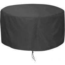 L&h-cfcahl - Housse Salon de Jardin Ronde 230x110cm Housse de Protection Table Ronde de Jardin,Ronde housse table jardin ,Ronde Jardin,420D Oxford