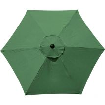 Housse de rechange pour parapluie, 6 os, 3M, étanche, protection uv, remplacement, vert - Jeffergarden