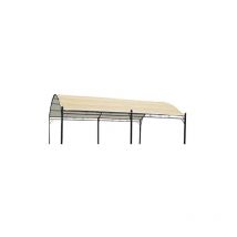 Housse de remplacement pour gazebo Kios 3x4 mt e'cru en polyester imperme'abilise'