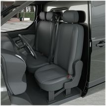 Housse siège Auto / Utilitaire - Sur Mesure pour mercedes Sprinter / volkswagen Crafter (De 06/2006 à 02/2017) 1 siège + 1 banquette (sans accoudoir)