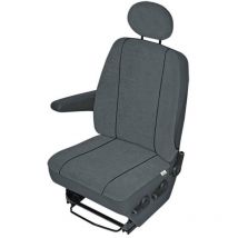 Hp Autozubehör - Housse de siège 1 pièce 22411 polyester anthracite siège conducteur
