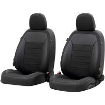 Housse de siège Aversa pour Seat Ibiza v (KJ1) 01/2017-auj., 2 housses de siège pour les sièges normaux