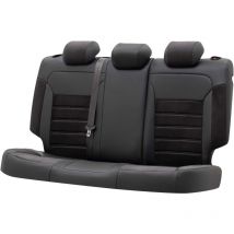 Housse de siège Bari pour Renault Clio II (BB, CB) 03/1998-12/2016, 1 housse de siège arrière pour sièges normaux