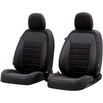 Housse de siège Bari pour Renault Clio iv (bh) 11/2012-auj., 2 housses de siège pour sièges normaux