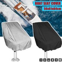 Fitags - Housse De Siège De Bateau, Extérieur Étanche Polyester Pliant Piédestal Ponton Capitaine Bateau Banc Chaise Housse De Siège pour Seau De