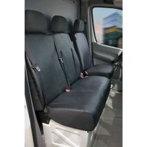 Housse de siège Transporter en simili cuir pour vw Crafter, Mercedes Sprinter, siège simple et double