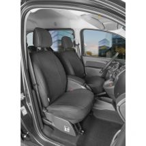 Housse de siège Transporter en tissu pour Renault Kangoo (Type w), 2 sièges simples à l'avant