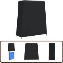 Housse de table de ping-pong noir 165x70x185 cm oxford 420D - Housses De Table De Ping-pong - Housse De Table De Tennis - Housse De Meuble Extérieur