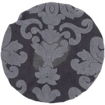 Housse de tabouret élastique Housse de tabouret en polyester Housse de tabouret résistante à l'usure Protecteur de tabouret rond