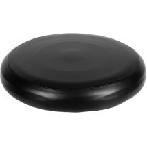 Alovez - Housse De Tabouret Ronde En Cuir Pu Elastique, Noir