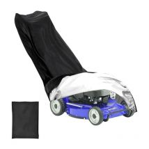 Housse de Tondeuse à Gazon, 210D avec Cordon de Serrage et Sac de Rangement, Housse de Protection pour La Plupart des Modèles de Tondeuse à Gazon 193