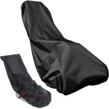 Rqiurpn - Housse de Tondeuse à Gazon, Housse de Tondeuse Oxford 210D Résistante à l'eau Résistante à l'eau pour l'extérieur/l'intérieur avec Cordon